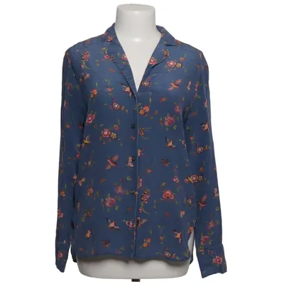 Blus (Blå, Flerfärgad) från Set Silke