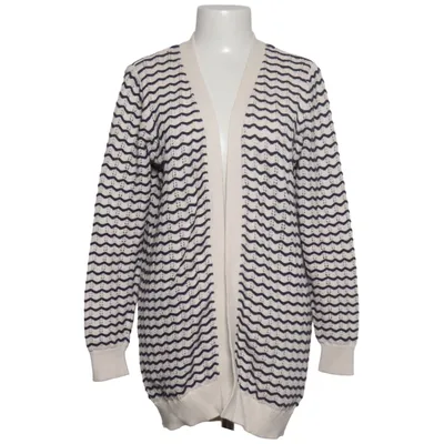 Cardigan (Blanc, Bleu) de M&Co Coton