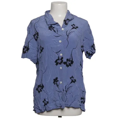Chemise à manches courtes (Bleu, Noir) de Globus Essentials Soie