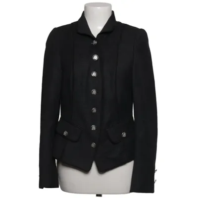Blazer (Gray) from Stiff Acetate, Cupro, Viscose