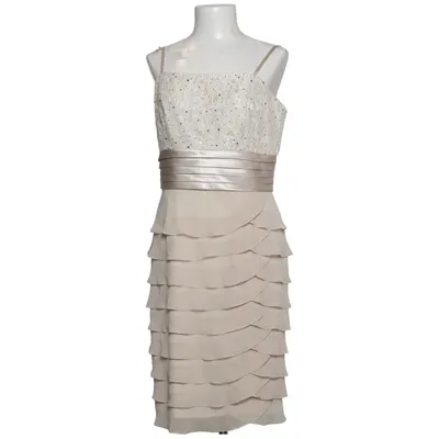 Cocktailkjole (Beige) fra Jessica Howard Elastan, Polyamid, Polyester