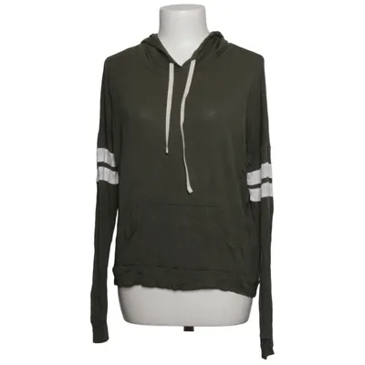 Hoodie (Green, White) from Hippie Rose Elastane, Viscose