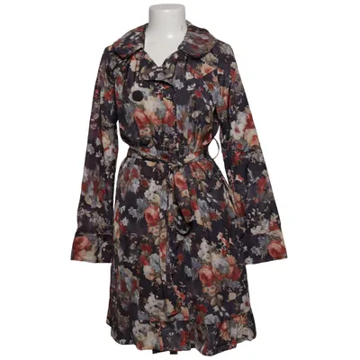 Trench-coat (Noir, Multicolore) de Uttam Boutique Polyester