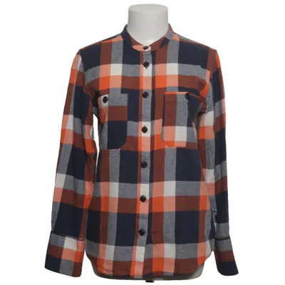 Chemise en flanelle (Bleu, Orange, Blanc) de Snow Tech Coton biologique