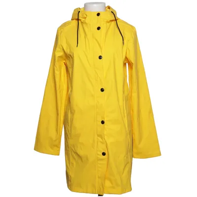 Regnfrakke (Gul) fra Crivit Polyester, Polyurethan