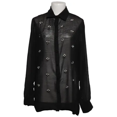 Chemise (Noir) de Rare London Polyester