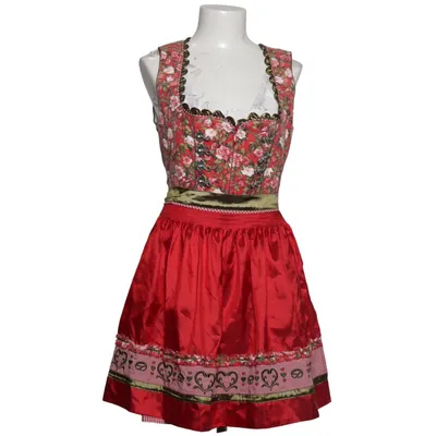 Dirndl (Rød, Grøn, Flerfarvet) fra Krüger Madl Bomuld, Polyester
