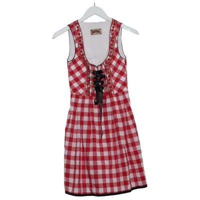 Dirndl (Red, White) from Stockerpoint Cotton, Polyester
