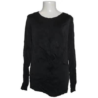 Bluse (Sort) fra Transit Elastan, Silke