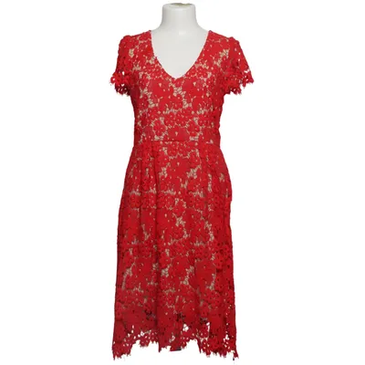 Cocktailkjole (Rød, Beige) fra Hallhuber Polyester, Viscose
