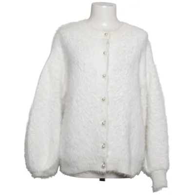 Cardigan (Blanc) de Vita Grace Acrylique, Polyamide, Polyester