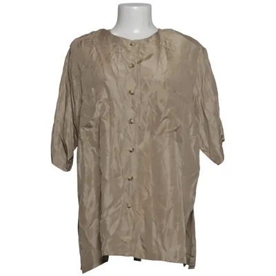 Korte mouwen shirt (Beige) van Vunic Zijde