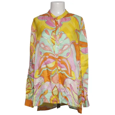 Blouse (Yellow, Pink, Green, Multicolored) from 0039 Italy Silk, Viscose
