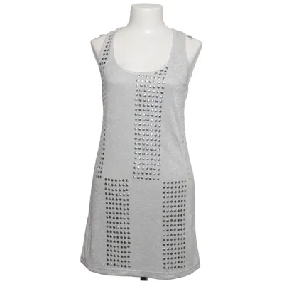 Dress (Gray, Silver) from Miss Posh Cotton, Polyester