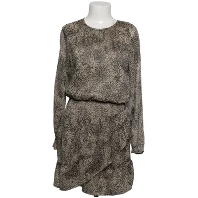 Dress (Beige, Black) from Neo Noir Polyester, Viscose