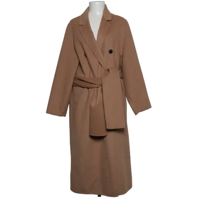 Coat (Brown) from Handmade Polyamide, Polyester, Viscose, Wool