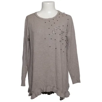 Sweater (Beige) from Queen Drama Cotton, Elastane, Modal, Viscose