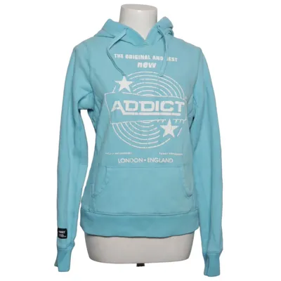 Huvtröja (Blå) från Addict Bomull, Polyester