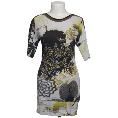 Robe (Blanc, Noir, Vert) de Marc Cain Coton, Élasthane