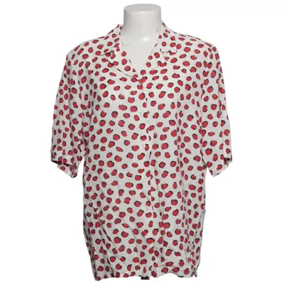 Short sleeve shirt (White, Red, Black) from Delmod Viscose