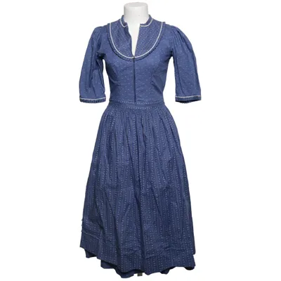 Dirndl (Blå, Vit) Polyester