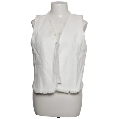 Vest (White) from Parfois Cotton