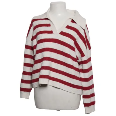 Sweater (White, Red) from Mango Polyamide, Polyester, Viscose