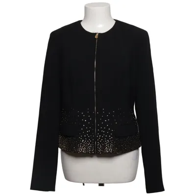 Jacka (Svart) från Versace Collection Elastan, Polyester, Viskos, Ull