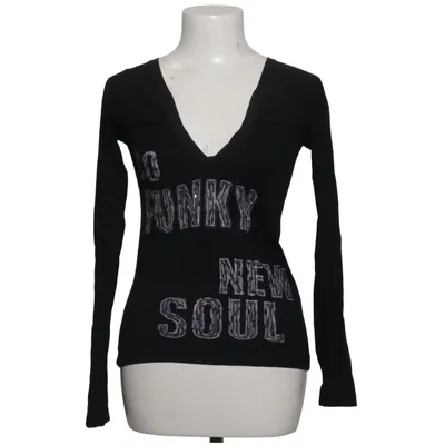 Long sleeve T-shirt (Black) from Madonna Cotton
