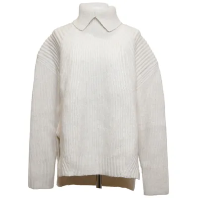 Pul à col roulé (Blanc) de H&M Studio Acrylique, Laine