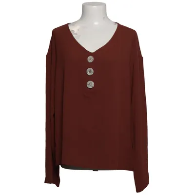 Henley shirt (Bruin) van NLY