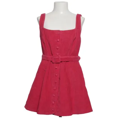 Hängselklänning (Rosa) från ASOS Denim Bomull