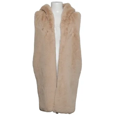 Outer vest (Beige) from Lulu Love Polyester