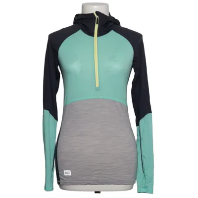 Capuchon sweater (Blauw, Grijs, Meerkleurig) van Mons Royale Elastaan, Merinowol, Nylon