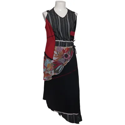 Jurk (Zwart, Rood, Meerkleurig) van Giselle Elastaan, Linnen, Polyamide, Polyester, Viscose