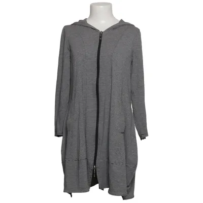 Cardigan (Black, White) from Leins' Elastane, Viscose