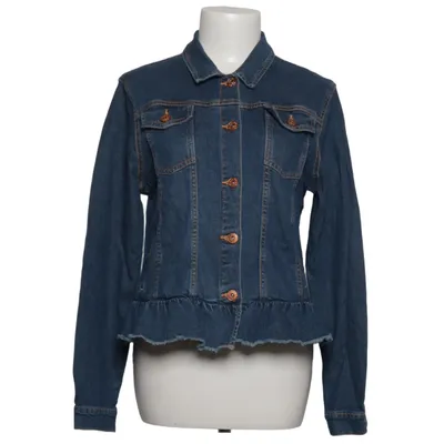 Denimjakke (Blå) fra Esmara Bomuld, Elastan