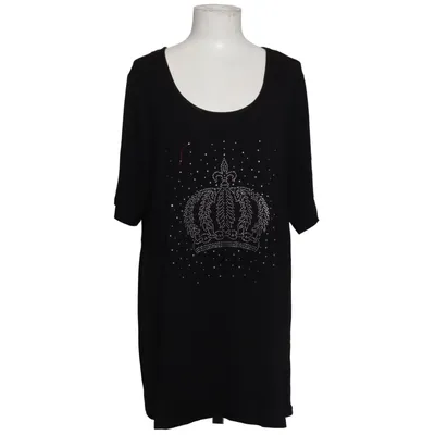 T-shirt (Schwarz) von Gloockler Elasthan, Viskose