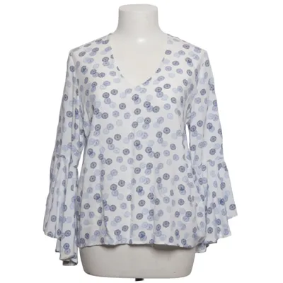 Blouse (Wit, Blauw) van Broadway NYC Fashion Viscose