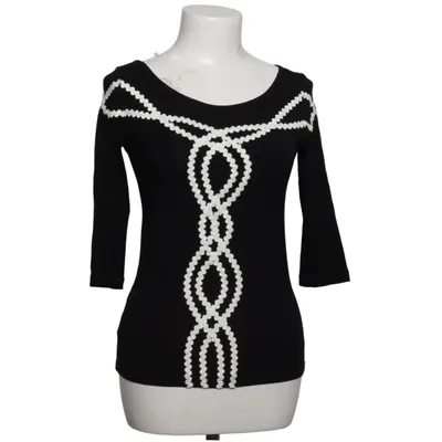 Top (Black, White) from Isabel de Pedro Elastane, Viscose