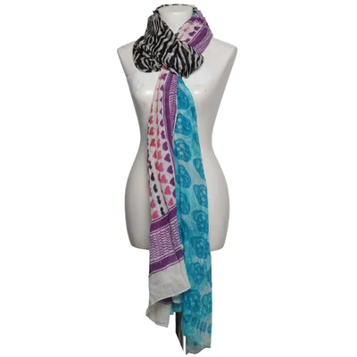 Suit scarf (Blue, White, Multicolored) from Plomo o Plata