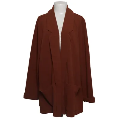 Cardigan (Marron) de ONLY Carmakoma Élasthane, Polyester