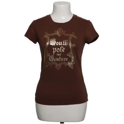 T-shirt (Brown) from Southpole Cotton, Elastane