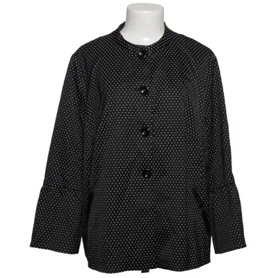 Jakke (Sort, Hvid) fra Gerry Weber Collection Bomuld, Elastan, Polyester, Viscose