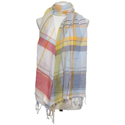 Shawl (Yellow, Blue, White) from Napapijri