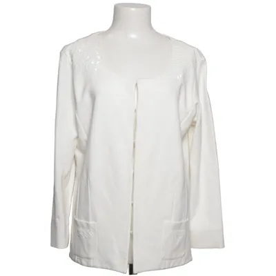 Cardigan (Wit) van Ricarda M Elastaan, Polyester, Viscose