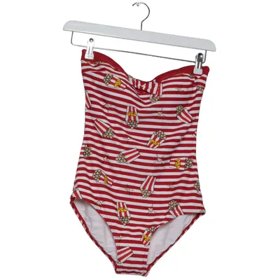 Maillot de bain une pièce (Rouge, Blanc, Multicolore) de Banned Apparel Élasthane, Polyamide