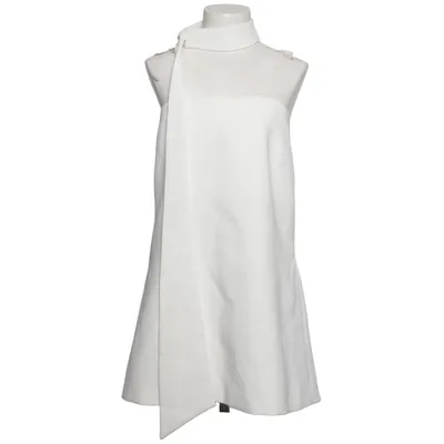 Dress (White) from Zara Polyester, Viscose