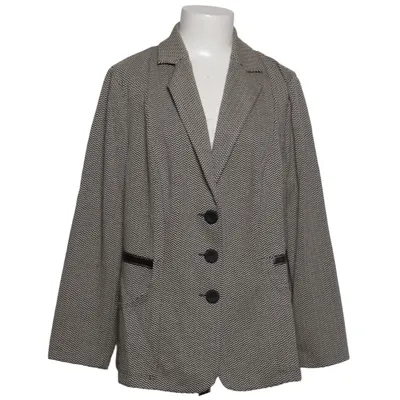 Blazer (Black, White) from Frank Walder Elastane, Polyester, Viscose