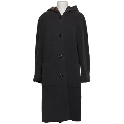 Coat (Gray) from Goldix Cashmere, Polyamide, Wool